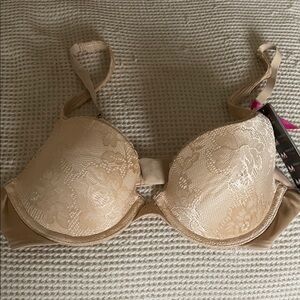 Maiden form Elegant Lace Beige Push Up Bra